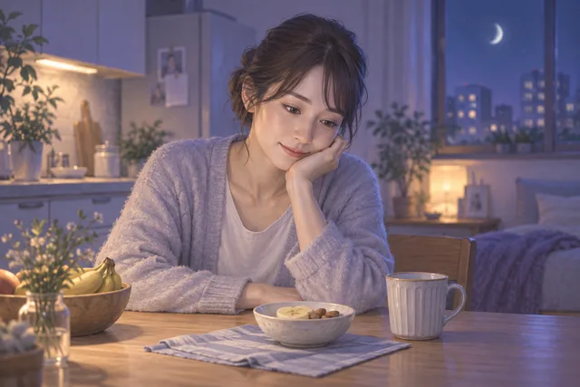 寝る前にお腹が空くのはなぜ？夜の食欲と睡眠を無理なく整える方法