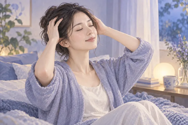 頭皮が硬いと眠りが浅くなる？頭の張りと睡眠を見直すポイント