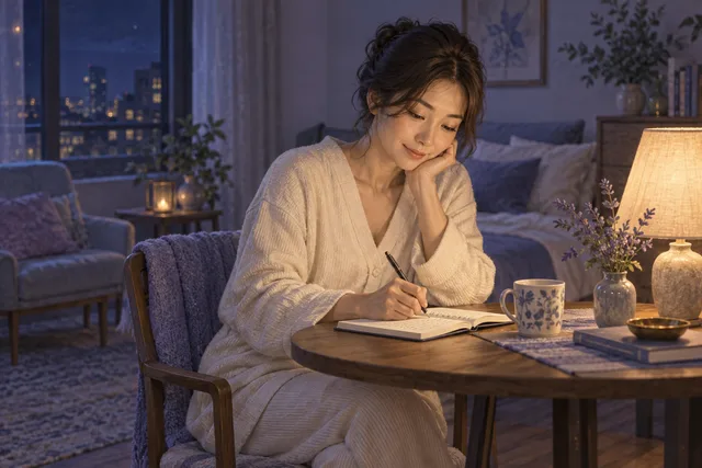 ストレスで眠れない夜に。考えごとと緊張をほどく3つの習慣