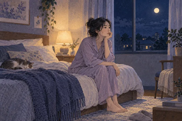 疲れているのに眠れないのはなぜ？主な原因と今夜からできる対処法