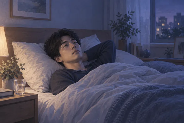 寝ようとすると眠れないのはなぜ？「早く寝なきゃ」と焦る夜の対処法